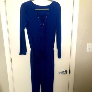 NWOT BLUE ROMPER